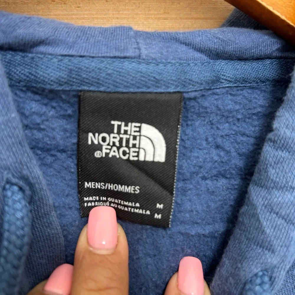 The North Face Mens Joshua Tree Graphic Hoodie Navy Blue Pullover Medium 6972